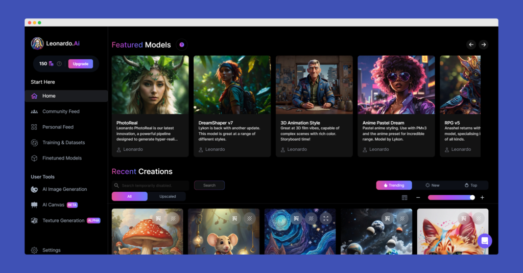 Leonardo AI - Generate High-Quality AI Art