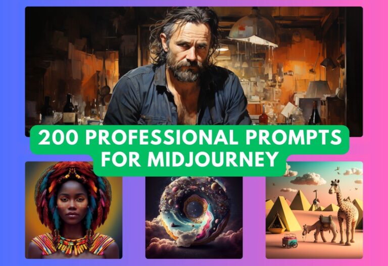 200 Professional Prompts for Midjourney