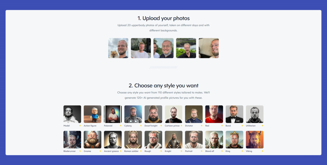 profile picture ai review- demo