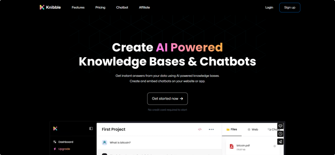knibble review, pricing, demo