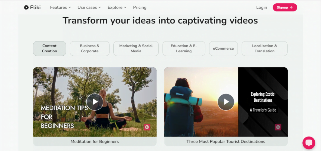 Fliki Features